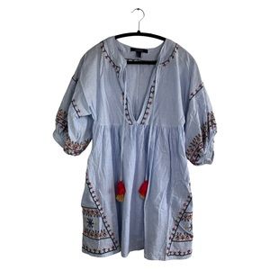 Zara boho puffy dress